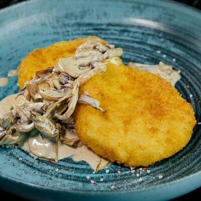 Хашбраун с грибным соусом в Zames 1 по цене 630 ₽