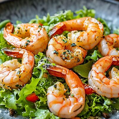 Цезарь с креветкой в Барашик по цене 713 ₽