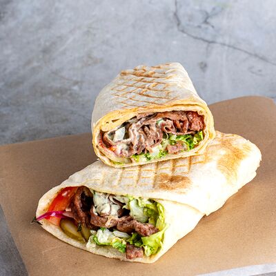 Шаурма с говядиной в Дарк лава по цене 490 ₽