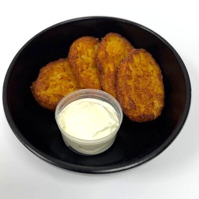 Хашбрауны со сметаной в Вкусно разно по цене 315 ₽