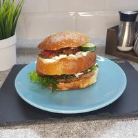 Двойной гамбургер в Шаверма