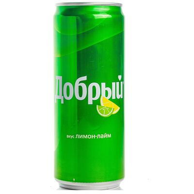 Лимонад Добрый Лимон-лайм в Абсолют по цене 100 ₽
