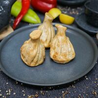 Хинкали жаренные в Батони