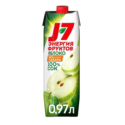 Сок J7 Яблоко в Руки ВВерх! Доставка по цене 530 ₽