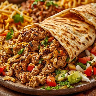 Мега шаурма ХХХLв Рай вкуса по цене 470 ₽