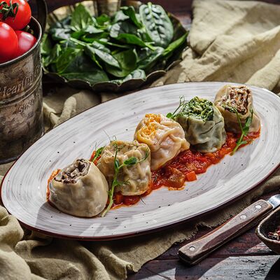 Ханум Ассорти в Пельмения по цене 578 ₽