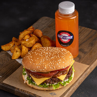 ДжизКомбо №3 в GizBiz Burger Halal по цене 699 ₽