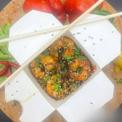Wok c креветкойв Proroll по цене 500 ₽