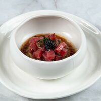 Тартар из тунца в Bambini bar