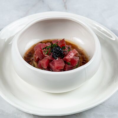 Тартар из тунца в Bambini bar по цене 550 ₽