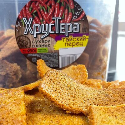 Сухарики со вкусом Тайский перец в ProМидии по цене 130 ₽