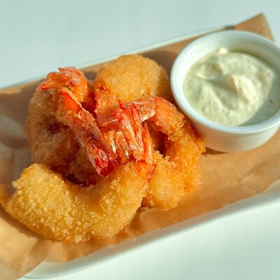 Креветки темпура с соусом свит чили в Рукоста по цене 690 ₽