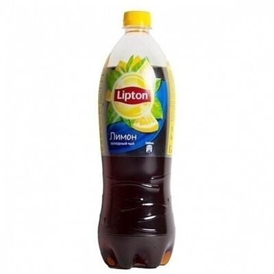 Холодный чёрный чай Lipton Лимонв Кафе Суши Ninja по цене 140 ₽