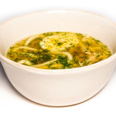 Суп-лапша куриный в The art cafe по цене 345 ₽