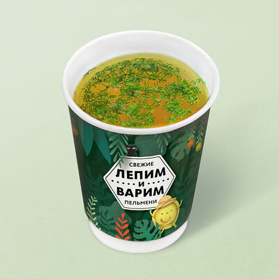 Куриный бульон в Лепим и варим по цене 145 ₽