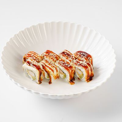 Канада с темпурной креветкой в Филадельфия по цене 989 ₽