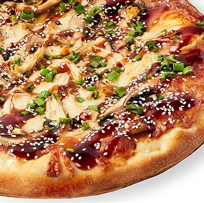 Пан курица с грибами в Chicago Pizza по цене 3100 ₸
