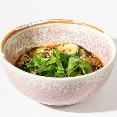 Битые огурцы кимчи в Spicy no spicy по цене 300 ₽