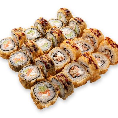 Сет Темпура кранч - Хрустящее совершенство в ДКВКУС по цене 1799 ₽