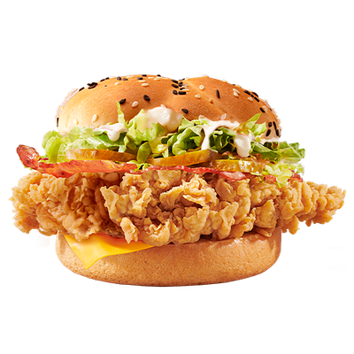 Зингер Де Люкс Бургер Смарт в KFC по цене 10 р.