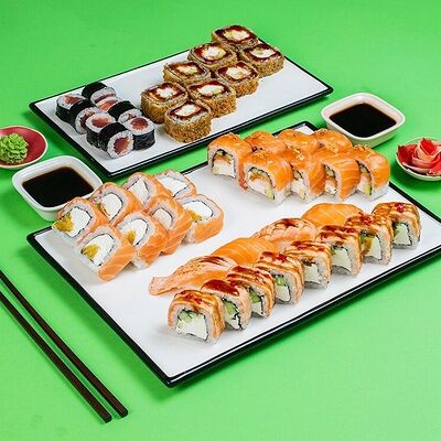 Сет Роллазия в ROLLS KING SUSHI KINGDOM по цене 4799 ₽