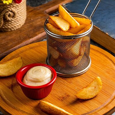 Картофель по-деревенски в Шашлычный рай по цене 160 ₽