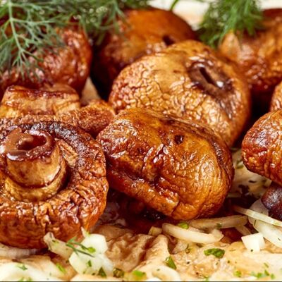 Грибы на мангале в Шашлычная наУглях по цене 710 ₽