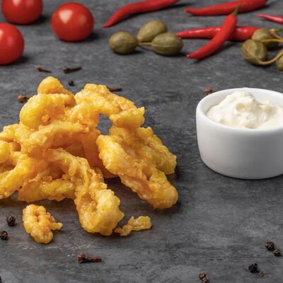 Кальмары-темпура в Пицца Паста Гриль и Пивбар по цене 540 ₽