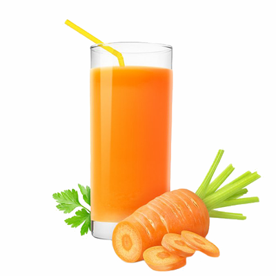 Свежевыжатый морковный сок собственного приготовления в Бакинский Бульвар по цене 400 ₽
