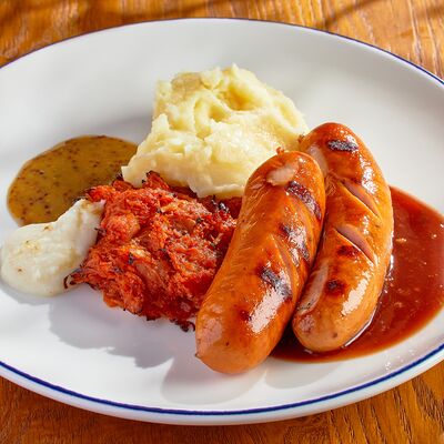 Колбаски из курицы в BBQ beer restaurant по цене 1020 ₽