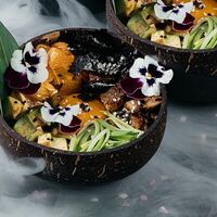 Поке с угрем в Hookah time