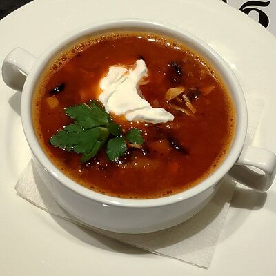 Солянка мясная домашняя в Mr. Чебурек по цене 290 ₽