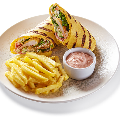 Цезарь-ролл в Слоёнка по цене 580 ₽