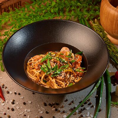 Вок со свининой в соусе терияки в Рестобар Ферум по цене 290