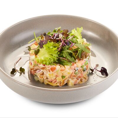 Оливье постный в Августин по цене 340 ₽