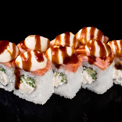 Филадельфия с моцареллой в Рис & рыба по цене 875 ₽