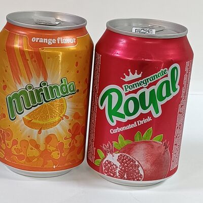 Mirinda апельсин железная банка в Огонёк по цене 100 ₽
