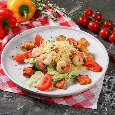 Цезарь с креветками в Душа востока по цене 610 ₽