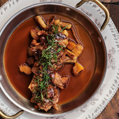 Печёные ньокки с томлёным козлёнком в Folk по цене 1840 ₽