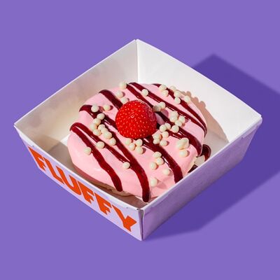 Панкейк мини Клубничный в Fluffy Fluffy по цене 470 ₽