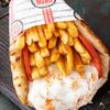 Гирос гигант с курицей в Акрополь по цене 420