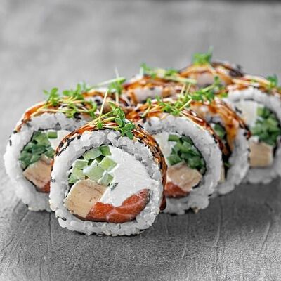 Кани Лосось в ROLLS KING SUSHI KINGDOM по цене 1153 ₽