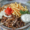 Гиро со свининой макси в Greece Burger по цене 640