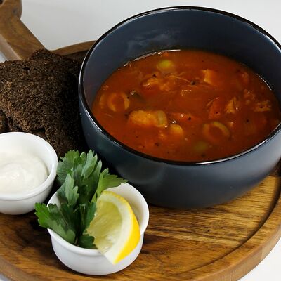 Солянка мясная в Стейк & Эггс по цене 649 ₽