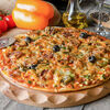 Логотип кафе Pizza & Burgers