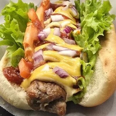 Датский хот-дог люля в Мясная жара по цене 300 ₽
