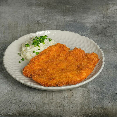Шницель куриный с муссом из пармезана и зеленым луком в Duran Bar & Grill по цене 513