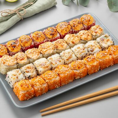 Запеченный набор Калифорникейшн в Сушишоп по цене 710