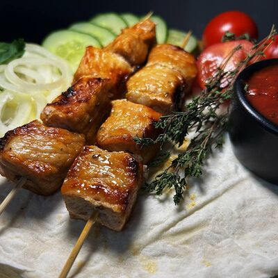 Шашлык из корейки в Шашлыки и Шаурма по цене 245 ₽
