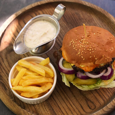 Бургер Ведро Гвоздей в Ведро Гвоздей по цене 1100 ₽